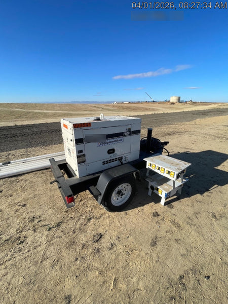 2022 Multiquip DA7000SSA3 Kubota Diesel, Trailer Mounted Package