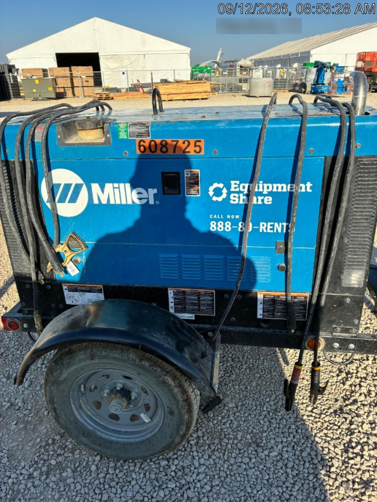 2025 MILLER ELECTRIC BIG BLUE 400