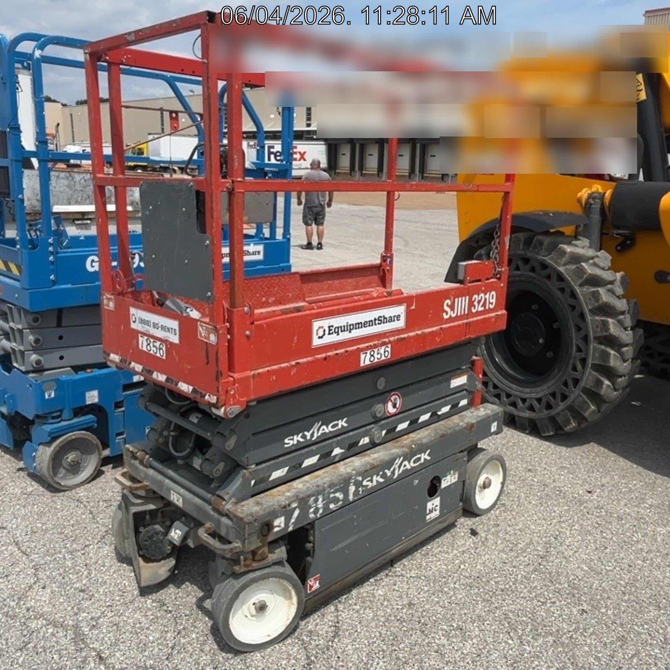 2018 Skyjack SJIII-3219 Skyjack SJIII3219 Scissor Lift w/Trojan Batteries