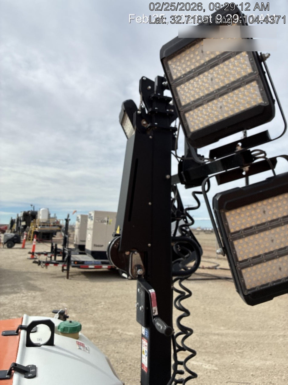 2023 Generac MLT2 Diesel, Flex Switch 120V Input, Powerzone Controller, 
(4) 320W LED Lights, 4kW Generator, 39.9 Gal Fuel Tank, 2" Ball, T3