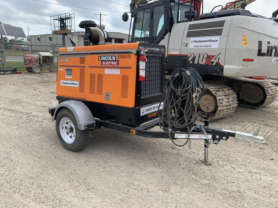 2022 Lincoln Electric Vantage 549X Crosslink Technology, Trailer Mounted, ES Decals, T3