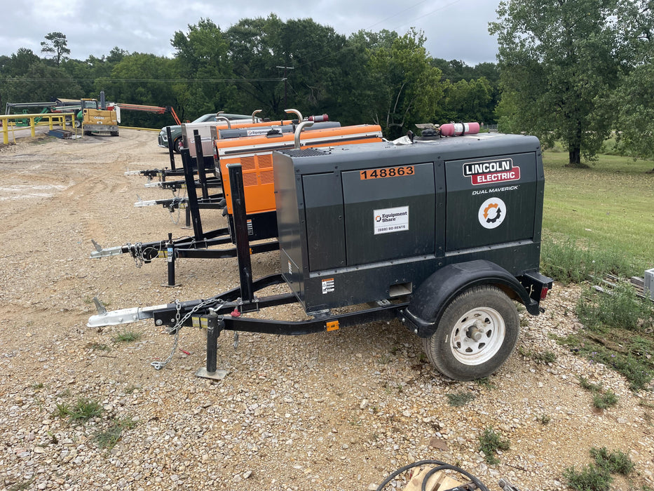 2021 Lincoln Electric Dual Maverick 200/200X Ready Pak 3 (includes trailer, cable rack, fender light kit)