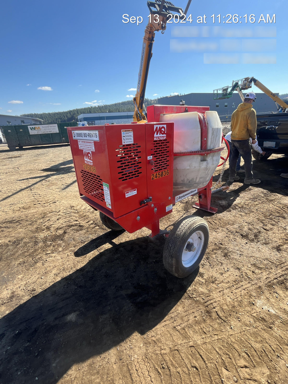 2022 MULTIQUIP MC94PK