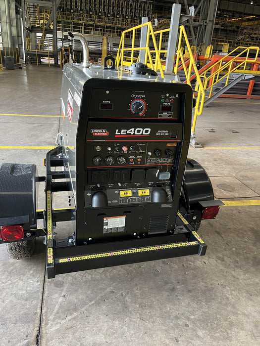 2024 Lincoln Electric LE400 Kubota V1505, Trlr, Cable Rack, Light Kit, ES Decals, T3