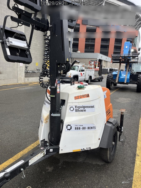 2023 Generac MLT2 Diesel, Flex Switch 120V Input, Powerzone Controller, (4) 320W LED Lights, 4kW Generator, 39.9 Gal Fuel Tank, 2" Ball, T3