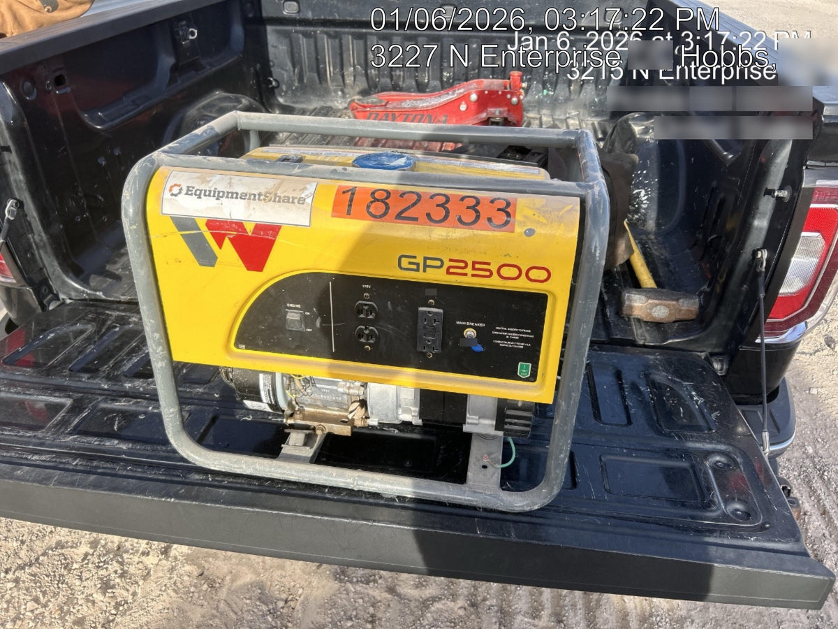 2021 WACKER NEUSON GP2500A