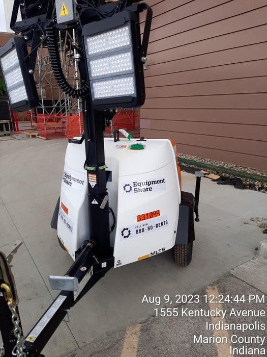 2023 Generac MLT2 Diesel, Flex Switch 120V Input, Powerzone Controller, (4) 320W LED Lights, 4kW Generator, 39.9 Gal Fuel Tank, 2" Ball, T3