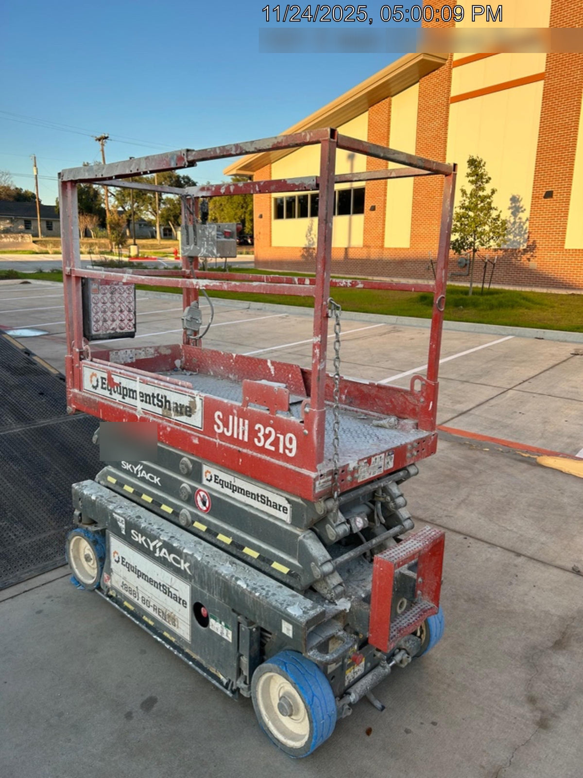 2019 Skyjack SJIII-3219 Standard w/Trojan Batteries
