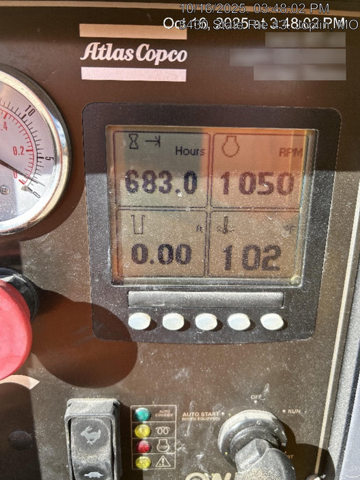 2020 ATLAS COPCO PAS 100 HF CS Enclosed