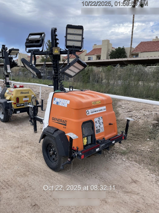 2024 Generac MLT2 Diesel, Flex Switch 120V Input, Powerzone Controller, 
(4) 320W LED Lights, 4kW Generator, 39.9 Gal Fuel Tank, 2" Ball, T3