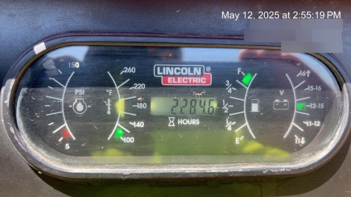 2021 Lincoln Electric Vantage 549X Ready Pak 3, ORANGE (includes trailer, cable rack, fender light kit)