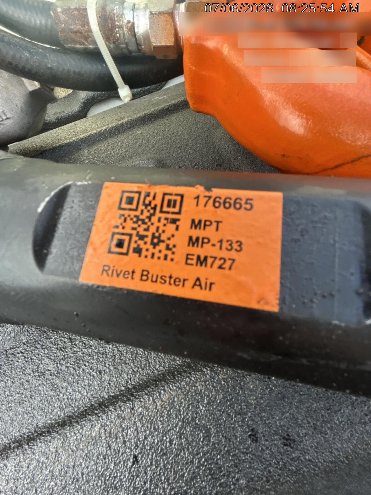 2021 MICHIGAN PNEUMATIC MP-133-ORANGE-NEP