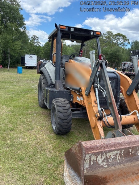 2018 Case 580N STANDARD HOE, ROPS, PILOT CONTROLS, AUX HYD