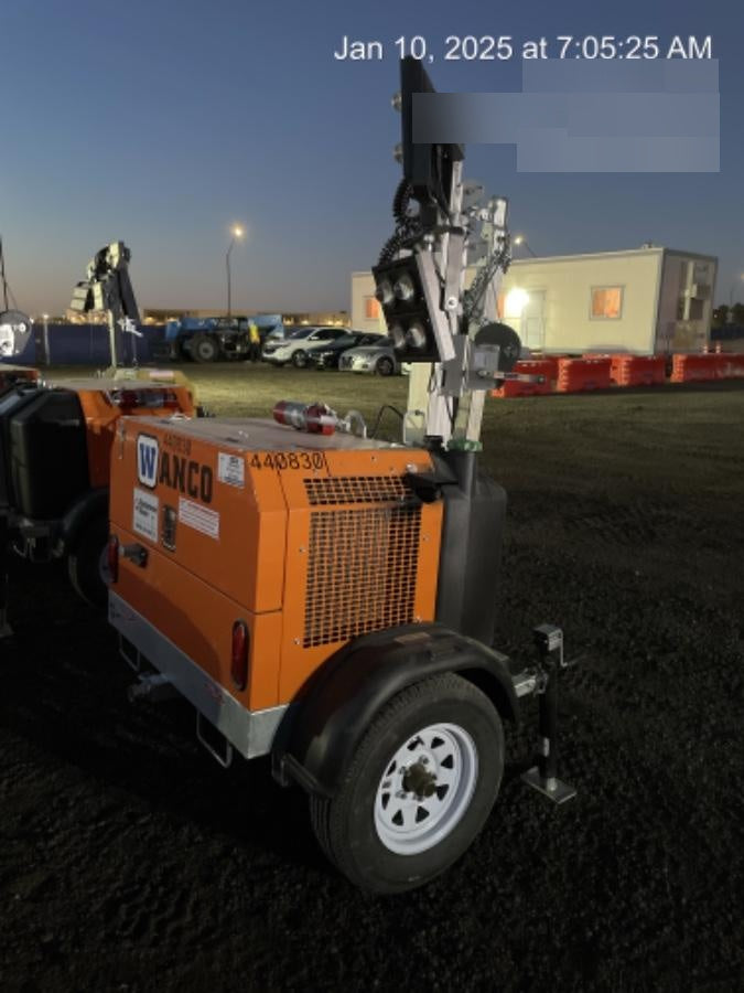 2024 Wanco WLTT-4MM4K Diesel, Deep Sea Controller, Shore Power Plug, Auto Start, (4) 350W LED Floodlights, 4kW Generator, 60 Gal Fuel Tank, 2" Ball, T3