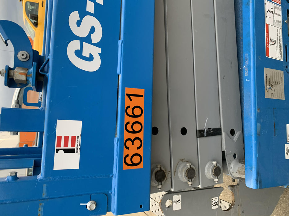 2020 Genie GS-1930 Solid Non Marking Tires, Beacon, Folding rails with half height swing gate