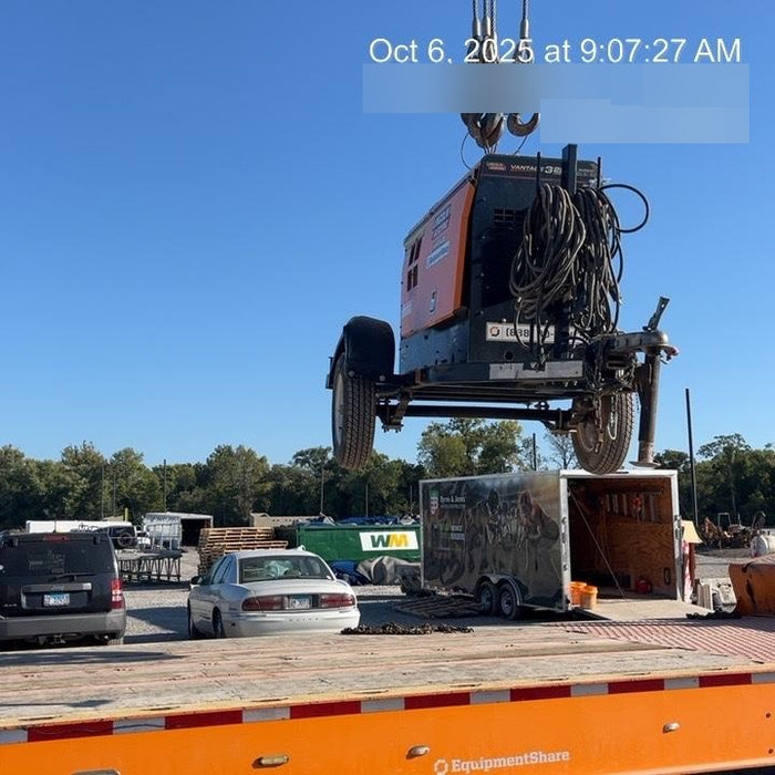 2021 Lincoln Electric Vantage 322 Vantage 322 Ready Pak 3 w/ Decals, ORANGE (includes trailer, cable rack, fender light kit) NO Telematics