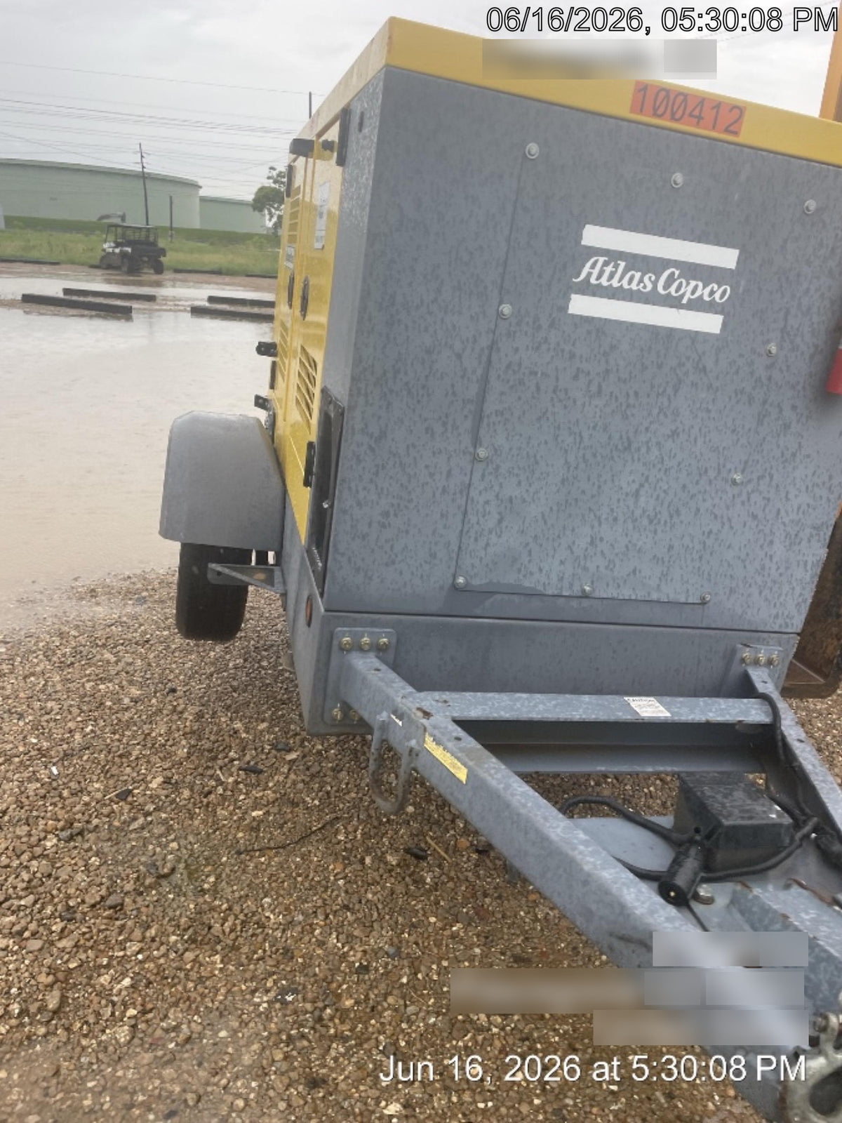 2020 ATLAS COPCO PAS 100 HF CS Enclosed