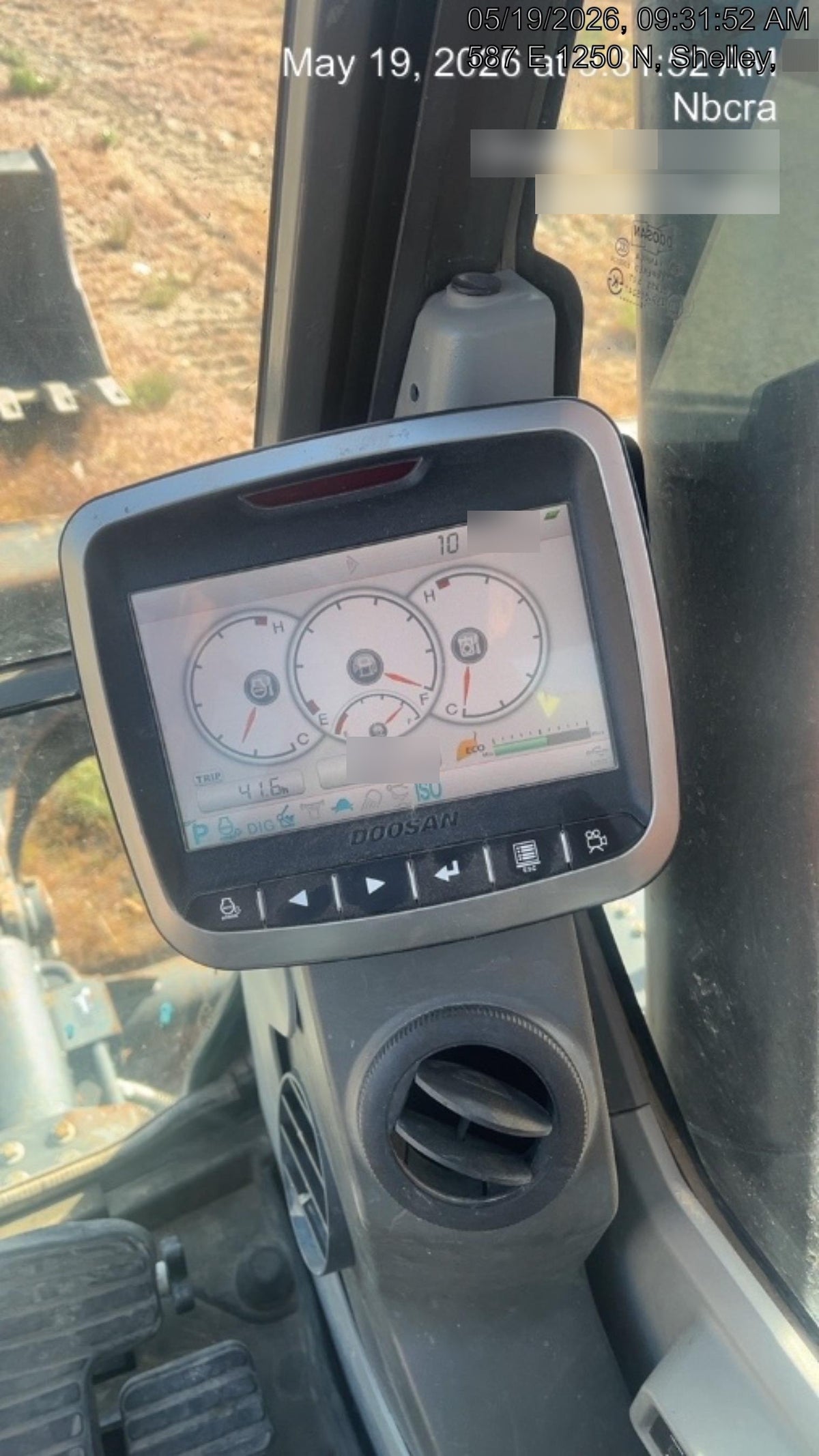 2019 DOOSAN DX140LCR-5