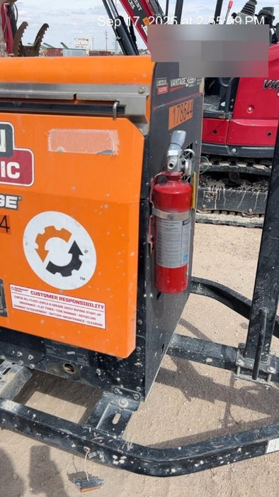 2021 Lincoln Electric Vantage 322 Vantage 322 Ready Pak 3 w/ Decals, ORANGE (includes trailer, cable rack, fender light kit) NO Telematics