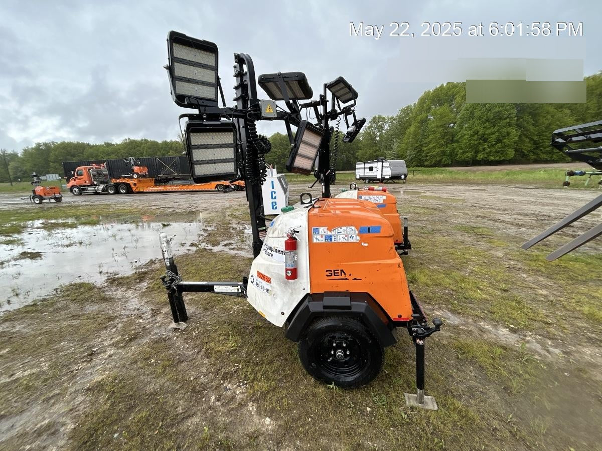 2023 Generac MLT2 Diesel, Flex Switch 120V Input, Powerzone Controller, 
(4) 320W LED Lights, 4kW Generator, 39.9 Gal Fuel Tank, 2" Ball, T3