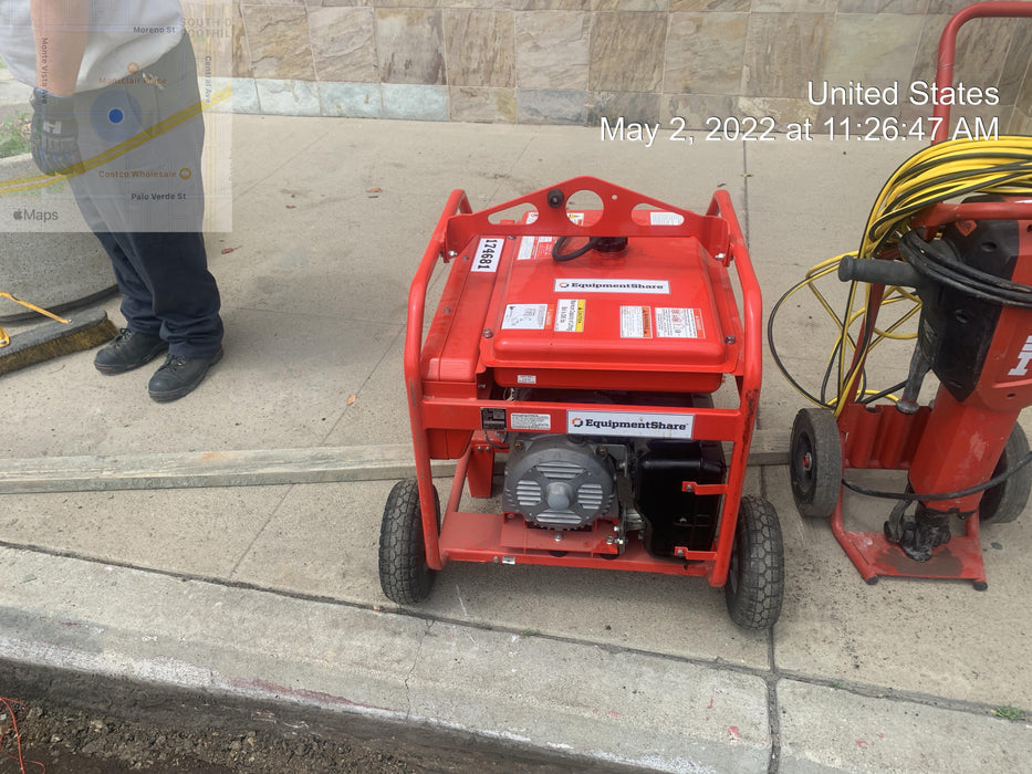 2021 Multiquip GA36HR Gen 3.6kW Honda GX240 GFCI