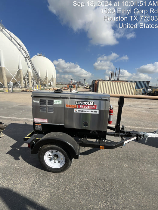 2024 Lincoln Electric LE400 Kubota V1505, Trlr, Cable Rack, Light Kit, ES Decals, T3