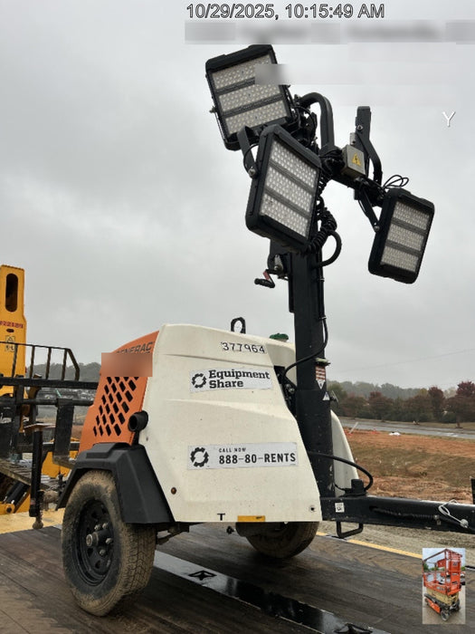 2023 Generac MLT2 Diesel, Flex Switch 120V Input, Powerzone Controller, 
(4) 320W LED Lights, 4kW Generator, 39.9 Gal Fuel Tank, 2" Ball, T3