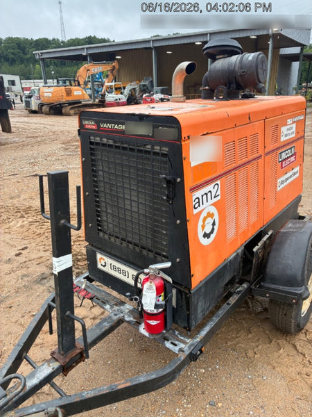 2021 Lincoln Electric Vantage 549X Ready Pak 3, ORANGE (includes trailer, cable rack, fender light kit)