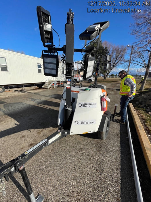 2024 Generac MLT2 Diesel, Flex Switch 120V Input, Powerzone Controller, 
(4) 320W LED Lights, 4kW Generator, 39.9 Gal Fuel Tank, 2" Ball, T3