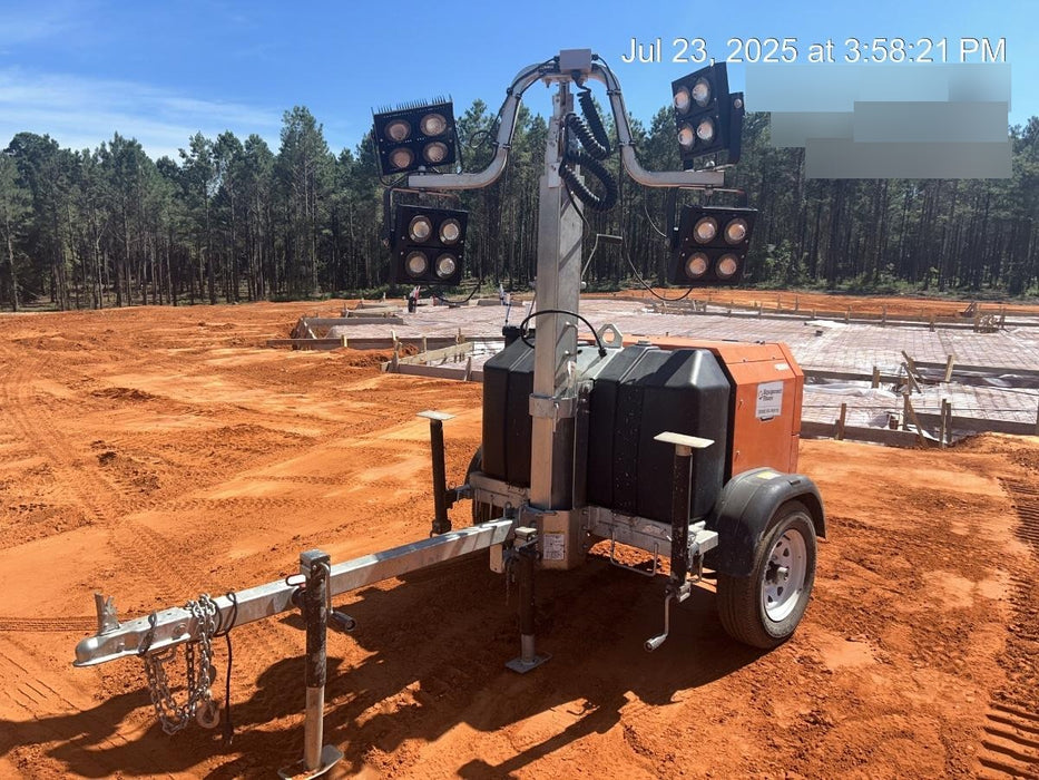 2024 Wanco WLTT-4MM4K Diesel, Deep Sea Controller, Shore Power Plug, Auto Start, (4) 350W LED Floodlights, 4kW Generator, 60 Gal Fuel Tank, 2" Ball, T3