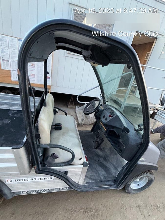 2020 Club Car CA500E Canopy, 48V Electric Drive System, 500 Amp Motor Controller, NM Tires