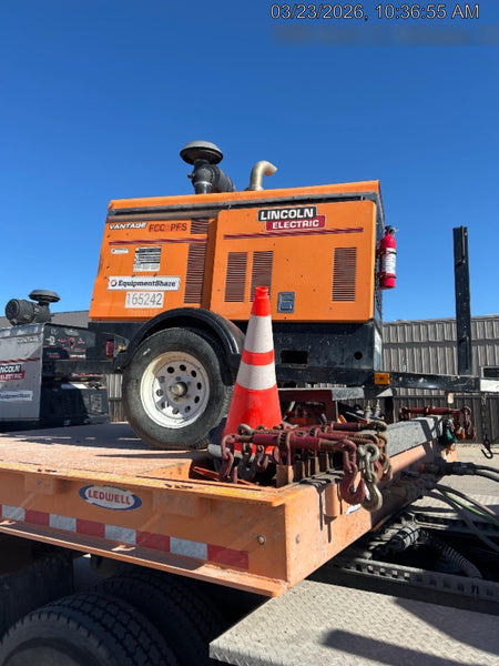 2021 Lincoln Electric Vantage 549X Ready Pak 3, ORANGE (includes trailer, cable rack, fender light kit)