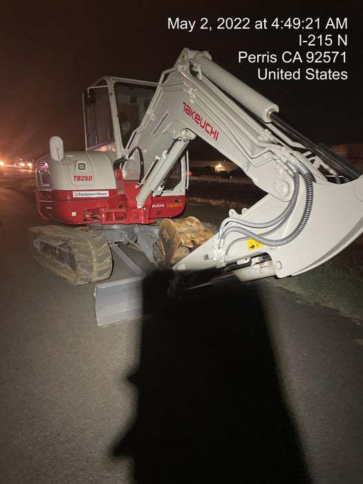 2021 TAKEUCHI TB260-CR