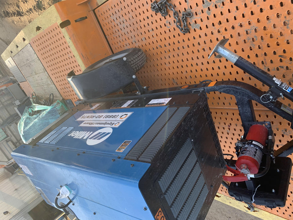 2020 Miller Electric BIG BLUE 400 Trailer Mounted Welder