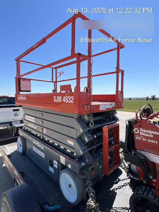 2018 Skyjack SJIII-4632 Standard Rental Specs
