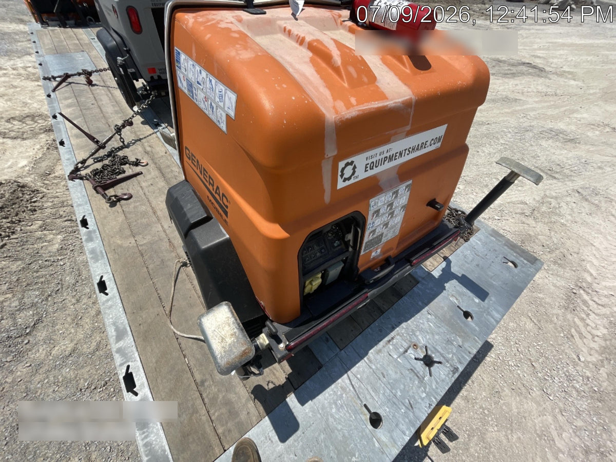 2023 Generac MLT2 Diesel, Flex Switch 120V Input, Powerzone Controller, (4) 320W LED Lights, 4kW Generator, 39.9 Gal Fuel Tank, 2" Ball, T3