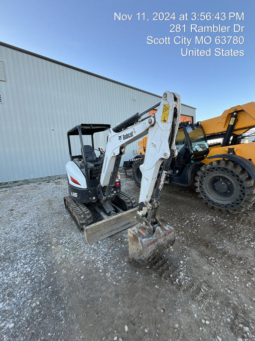 2023 Bobcat E26 Canopy, Rubber Tracks, Manual QC