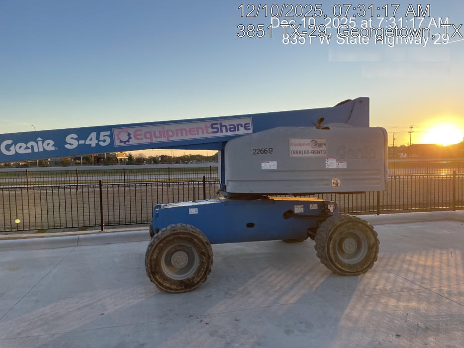 2016 GENIE S-45