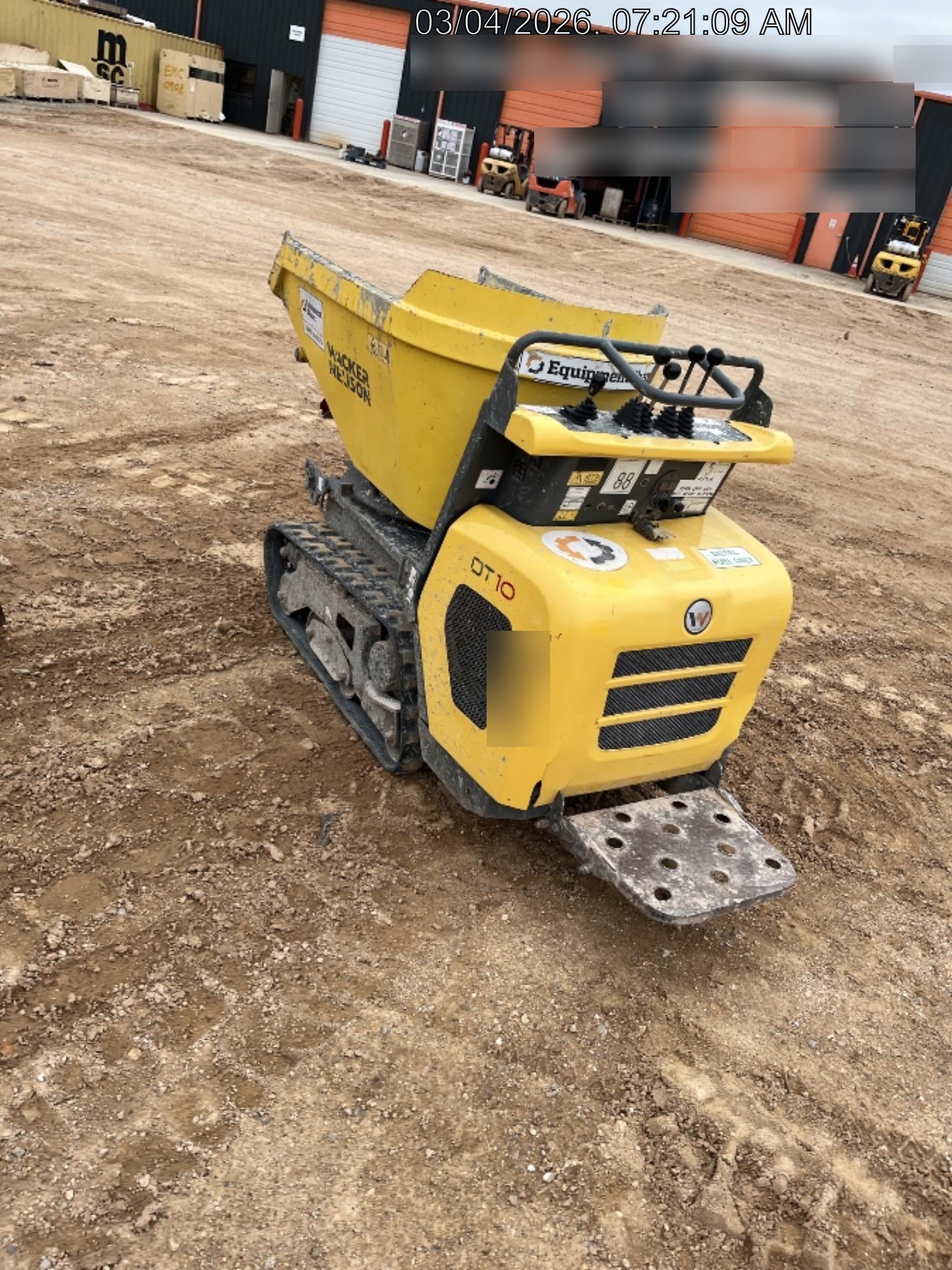2019 WACKER NEUSON DT10