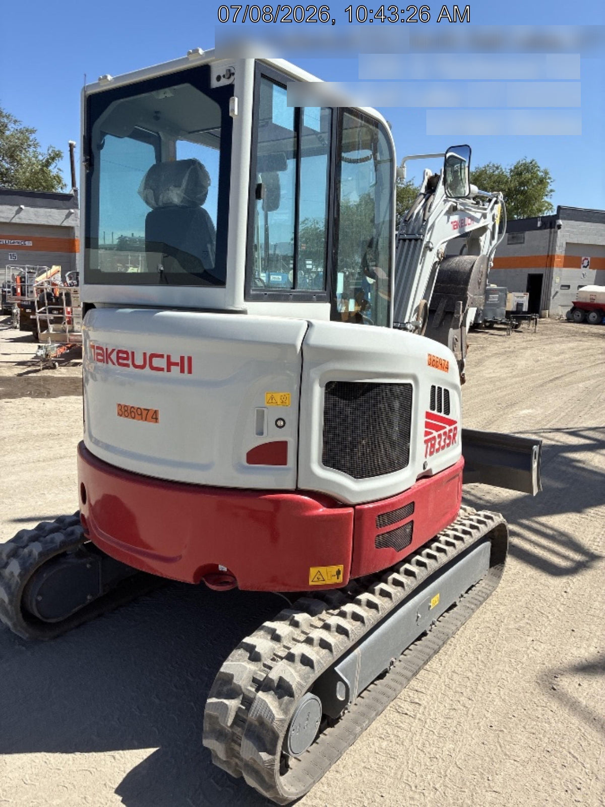 2023 TAKEUCHI TB335R2-CR