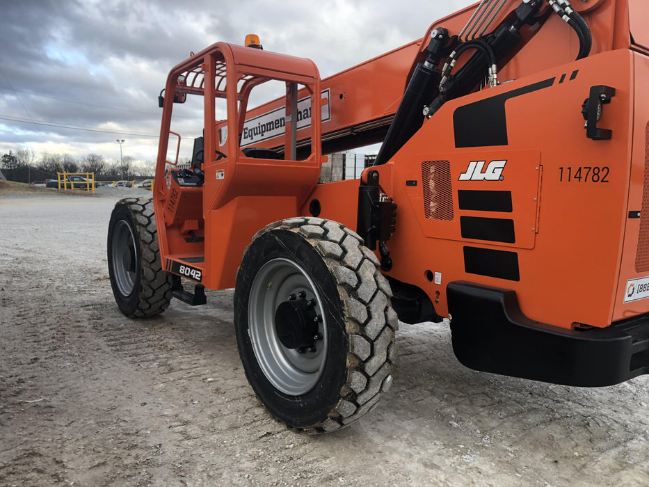 2020 Skytrak 8042 74 Hp, FF Tires, Work Lights, Beacon, Aux Hydraulics, Back up Alarm, Lifting Eye, ES Decals