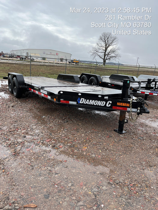 2022 DIAMOND C TRAILERS HDT-20T