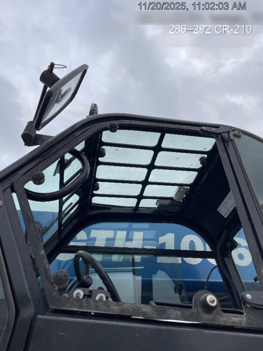 2018 Genie GTH-1056 Genie GTH-1056 w/CAB, Solid Tires, Work Lights, 60" carriage/forks, cab mesh, beacon