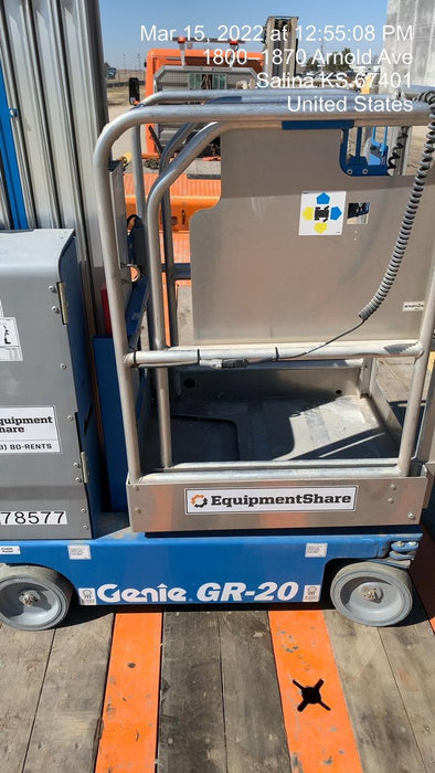 2020 GENIE GR-20