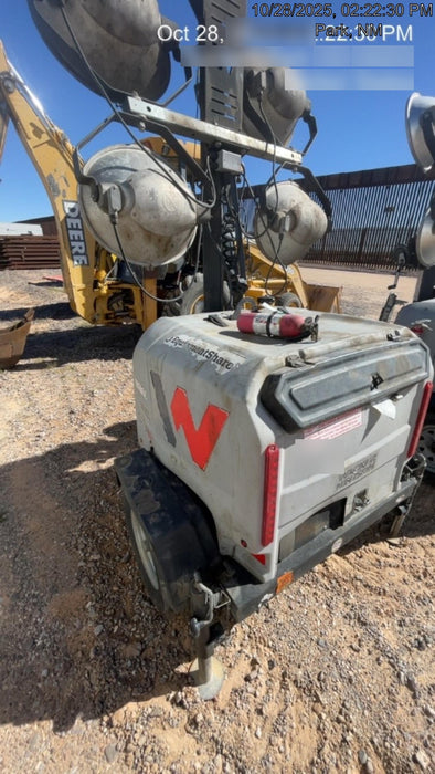 2018 Wacker Neuson LTV6L-MH Wacker Neuson LTV6L Mobile Light Tower w/Fuel Level Sensor Installed
