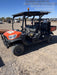 2022 Kubota RTV-X1140W-H Plastic Canopy, Windshield Acrylic Clear, LED Strobe Light, Wire Harness Kit, Back up Alarm