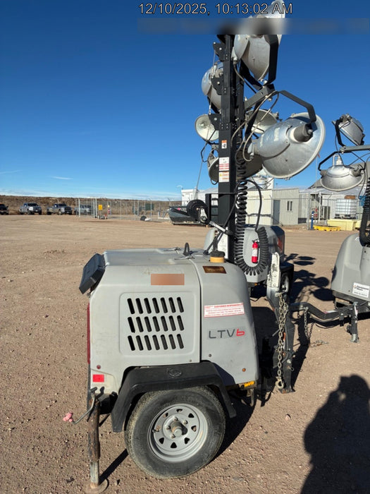 2019 Wacker Neuson LTV6L-MH Wacker Neuson LTV6L Mobile Light Tower w/Fuel Level Sensor Installed