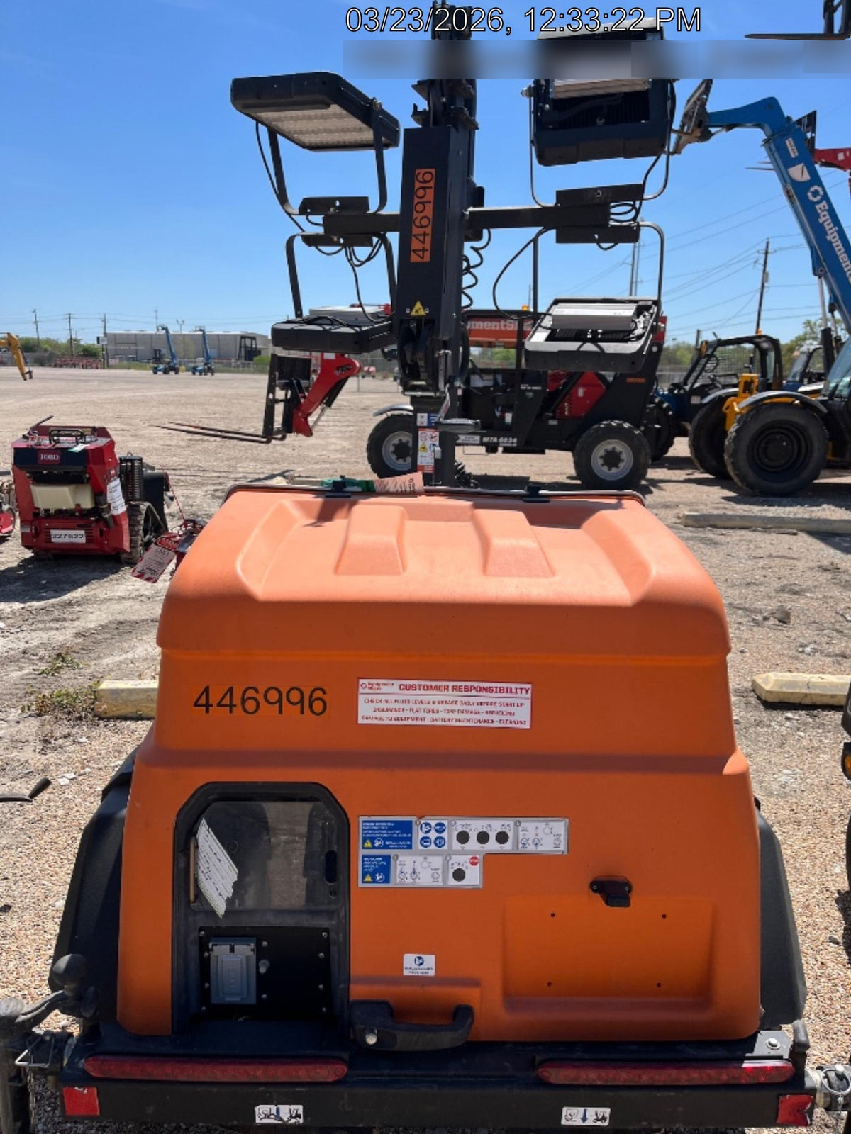 2024 Generac MLTS-4 2.4kW, Mitsu Eng, Analog, LED, Diesel.