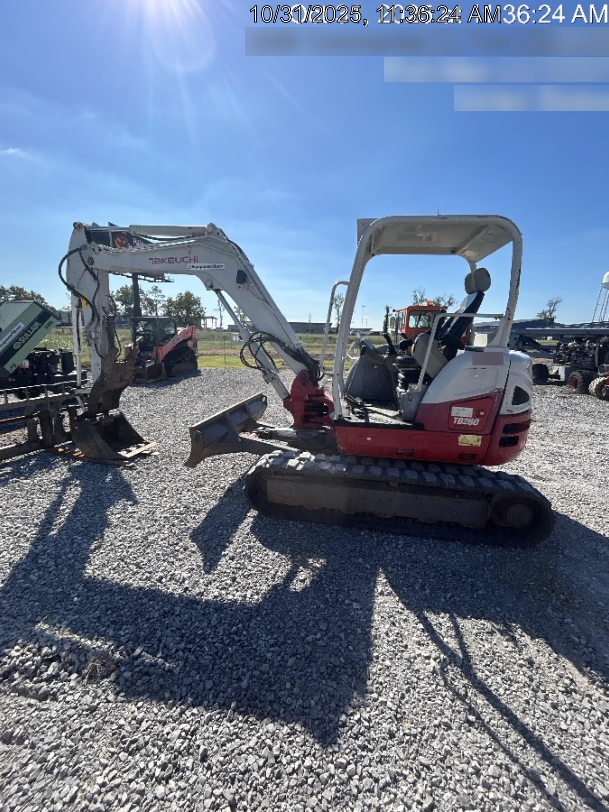 2019 TAKEUCHI TB260