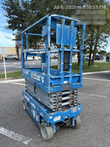 2020 Genie GS-1930 Solid Non Marking Tires, Beacon, Folding rails with half height swing gate